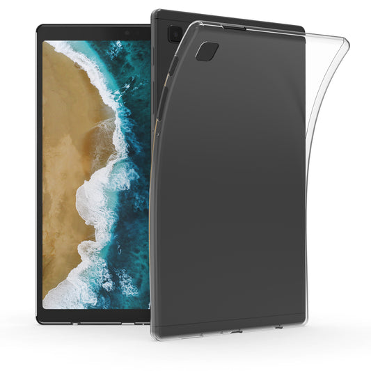 kwmobile Hülle kompatibel mit Samsung Galaxy Tab A7 Lite 8.7 (2021) Hülle - weiches TPU Silikon Case transparent - Tablet Cover Transparent Transparent  