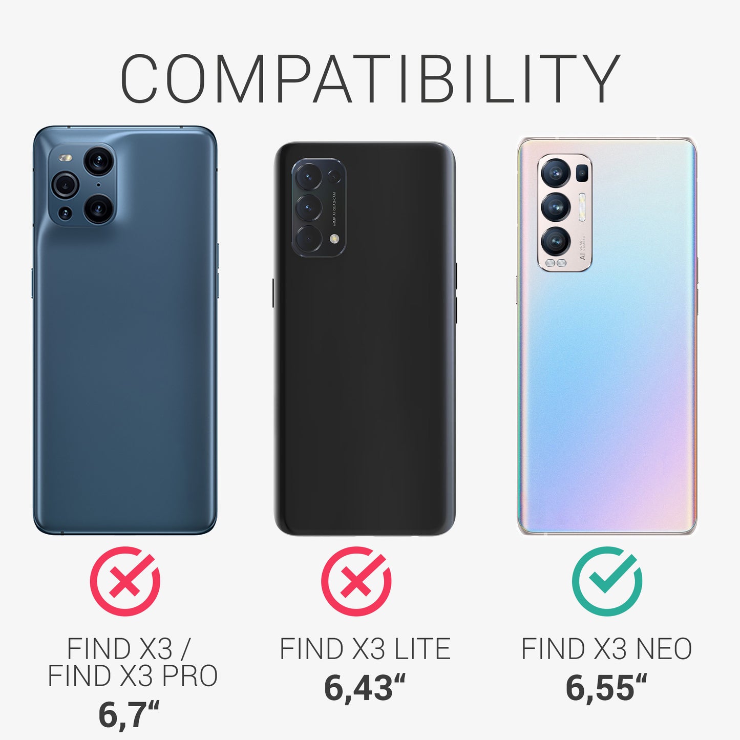 Oppo Find X3 Neo Silicone Phone Case