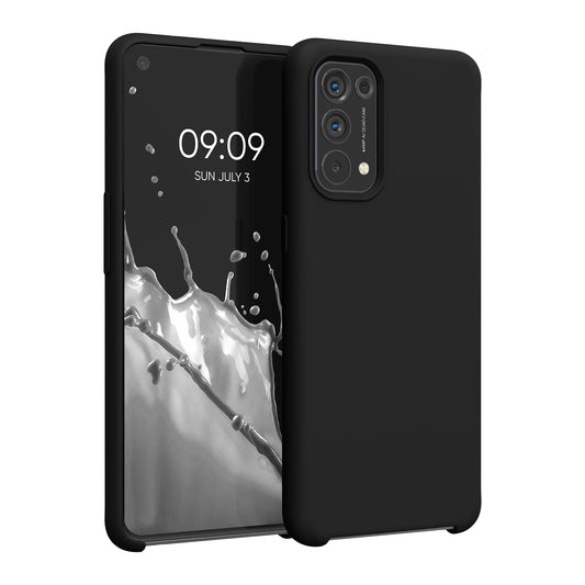 kwmobile Cell Phone Case for Oppo Find X3 Lite Case - Silicone - Wireless Charging - Protective Cover