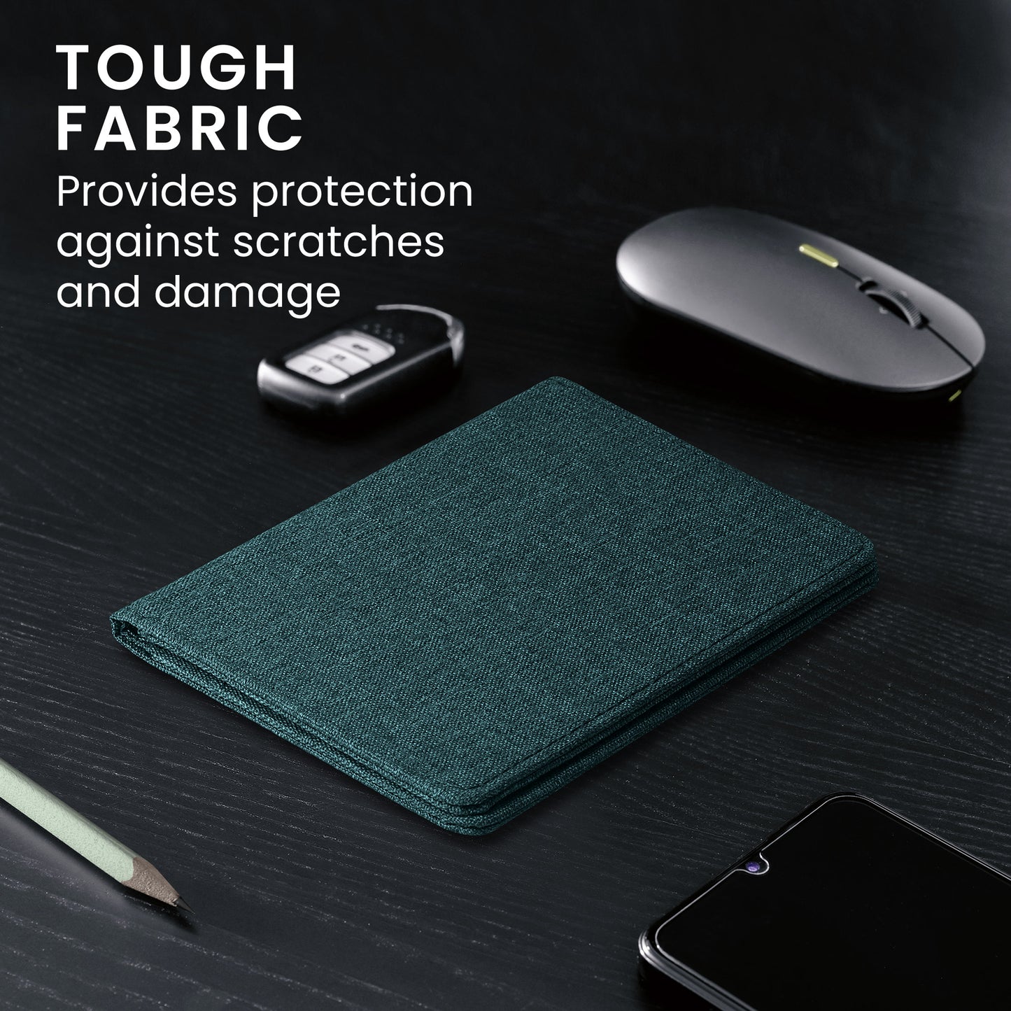 kwmobile Car Registration Holder with Card Slots Pouch Case for Car Registration Certificate Driver's License