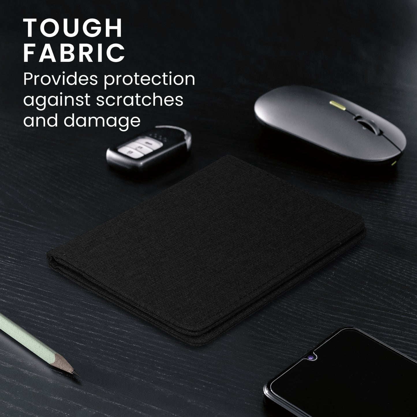 kwmobile Car Registration Holder with Card Slots Pouch Case for Car Registration Certificate Driver's License