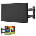 kwmobile 65’’ TV Outdoor TV Abdeckung - Fernseher Hülle Bildschirmschutz - Schutzhülle wetterfest - Schwarz - Hüllen