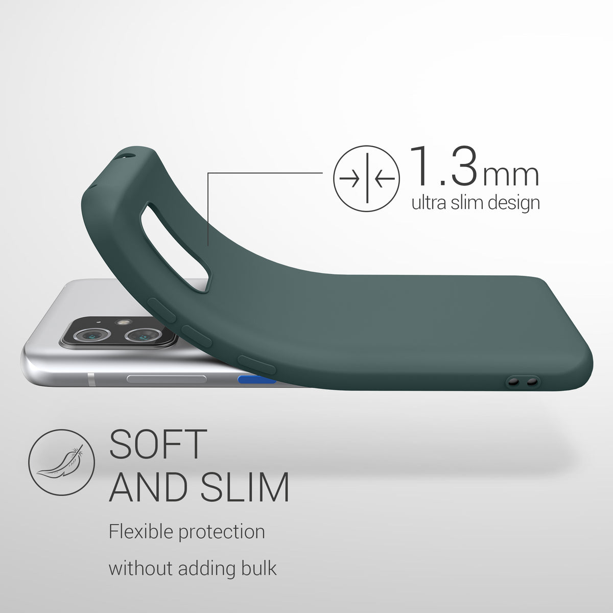 ASUS Zenfone 8 Case Matt Silicone