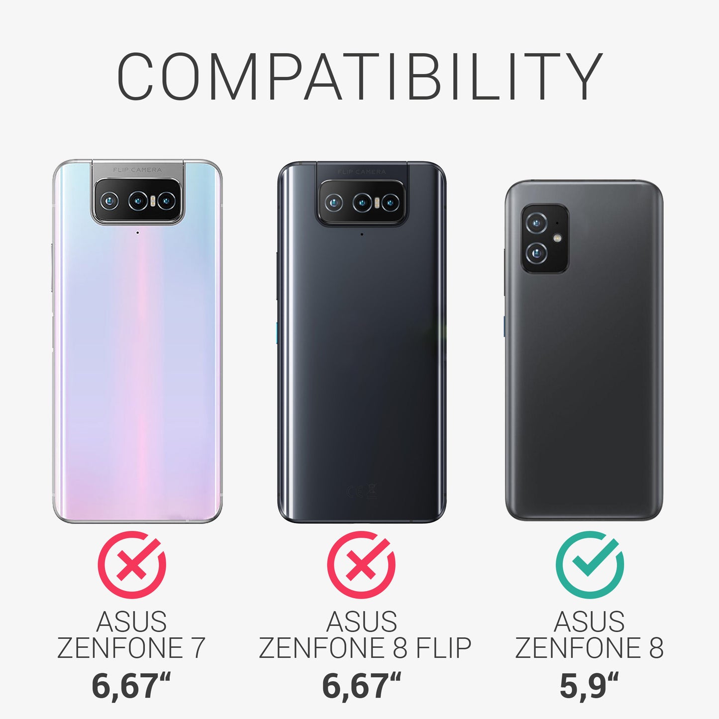 ASUS Zenfone 8 Case Matt Silicone