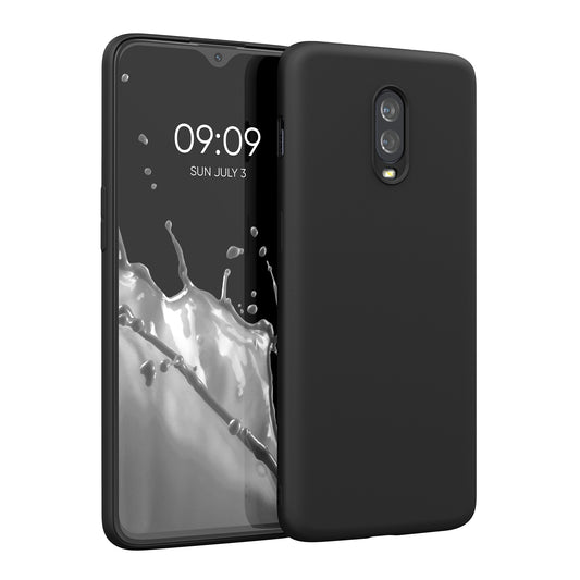kwmobile Case Compatible with OnePlus 6T - Protective Cover for Wireless Charging - Case