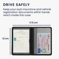 kwmobile Vehicle Registration Holder with Card Slots