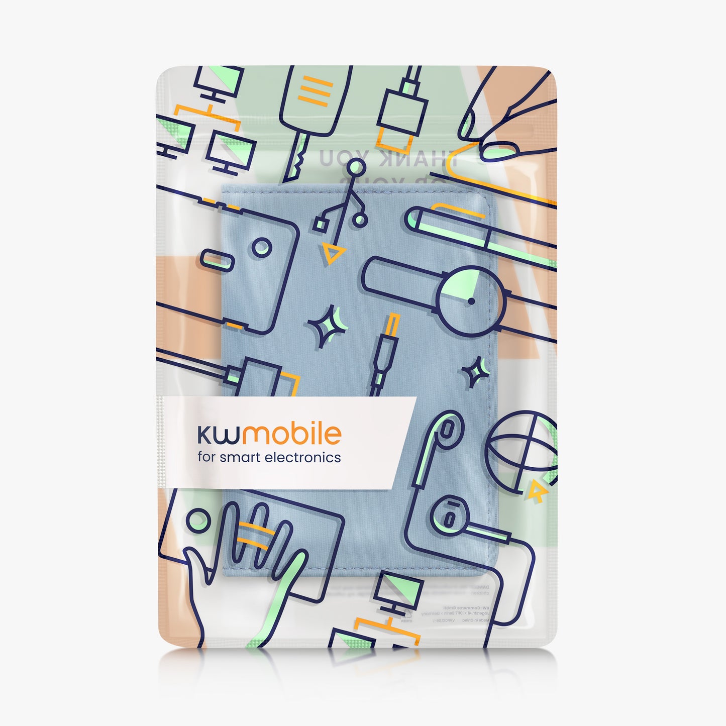 kwmobile Vehicle Registration Holder with Card Slots