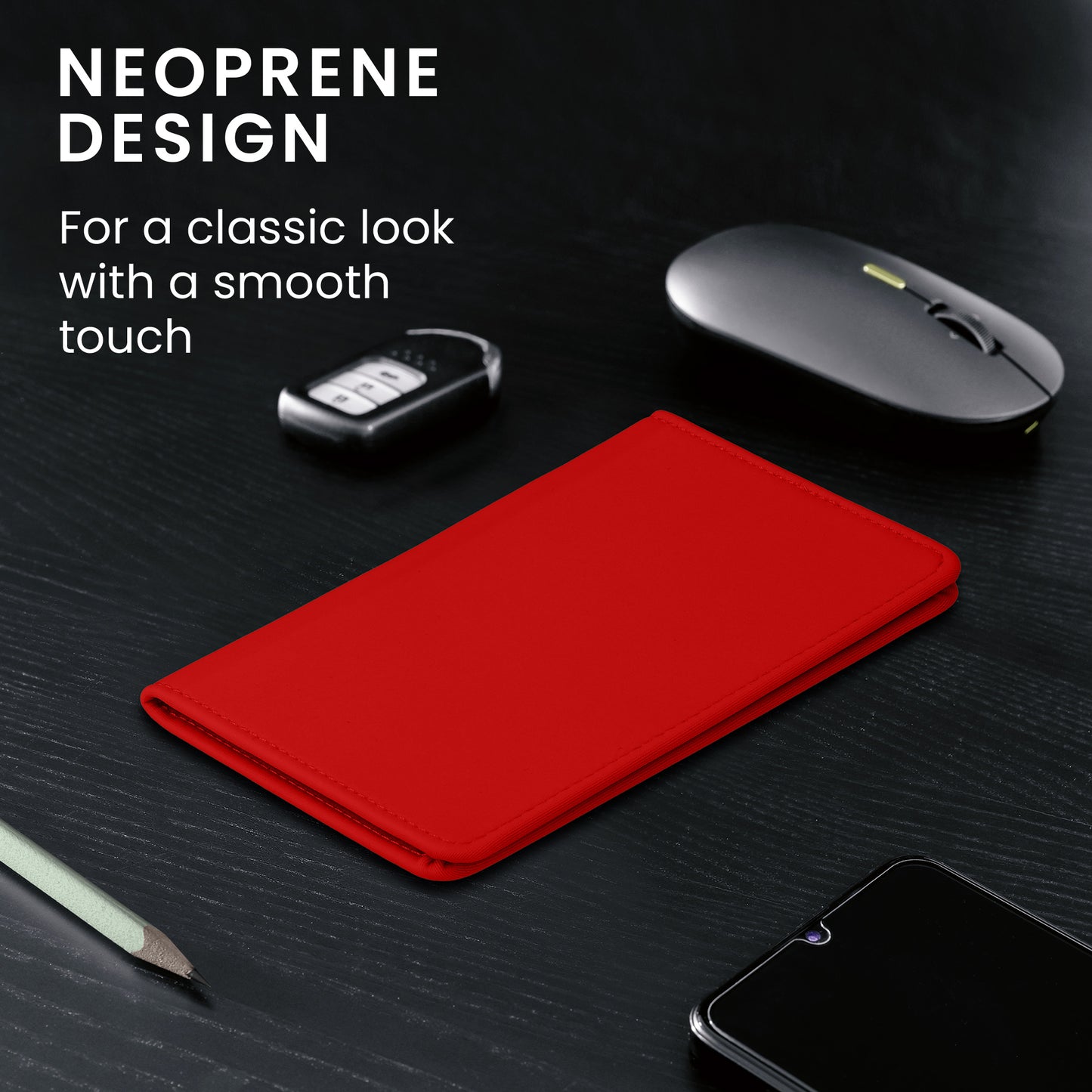 kwmobile Vehicle Registration Holder with Card Slots
