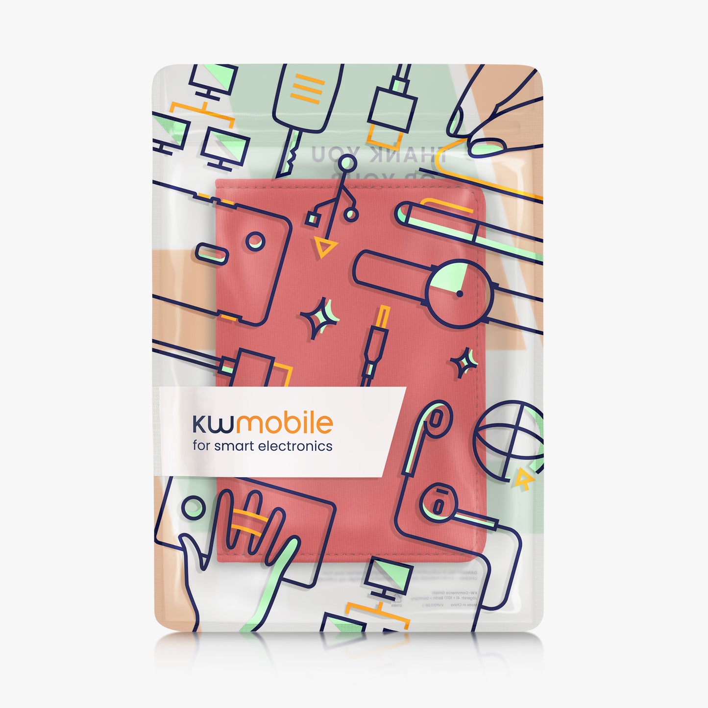 kwmobile Vehicle Registration Holder with Card Slots