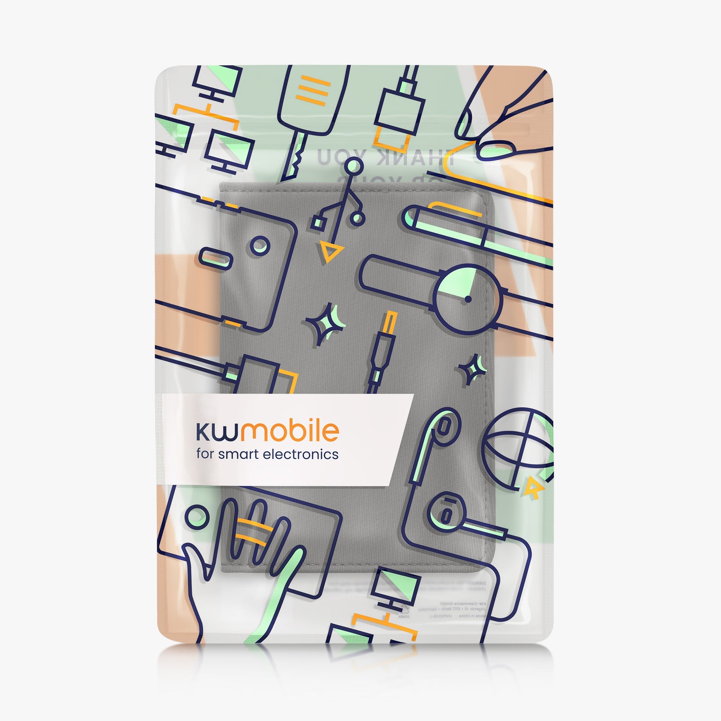 kwmobile Vehicle Registration Holder with Card Slots