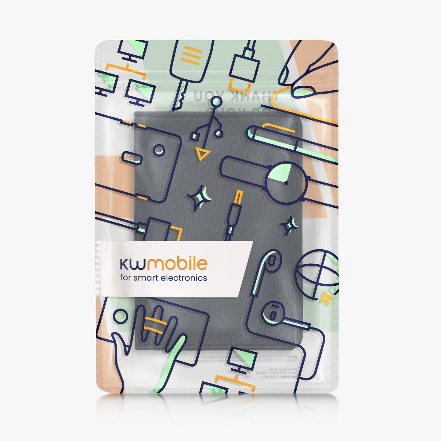 kwmobile Vehicle Registration Holder with Card Slots
