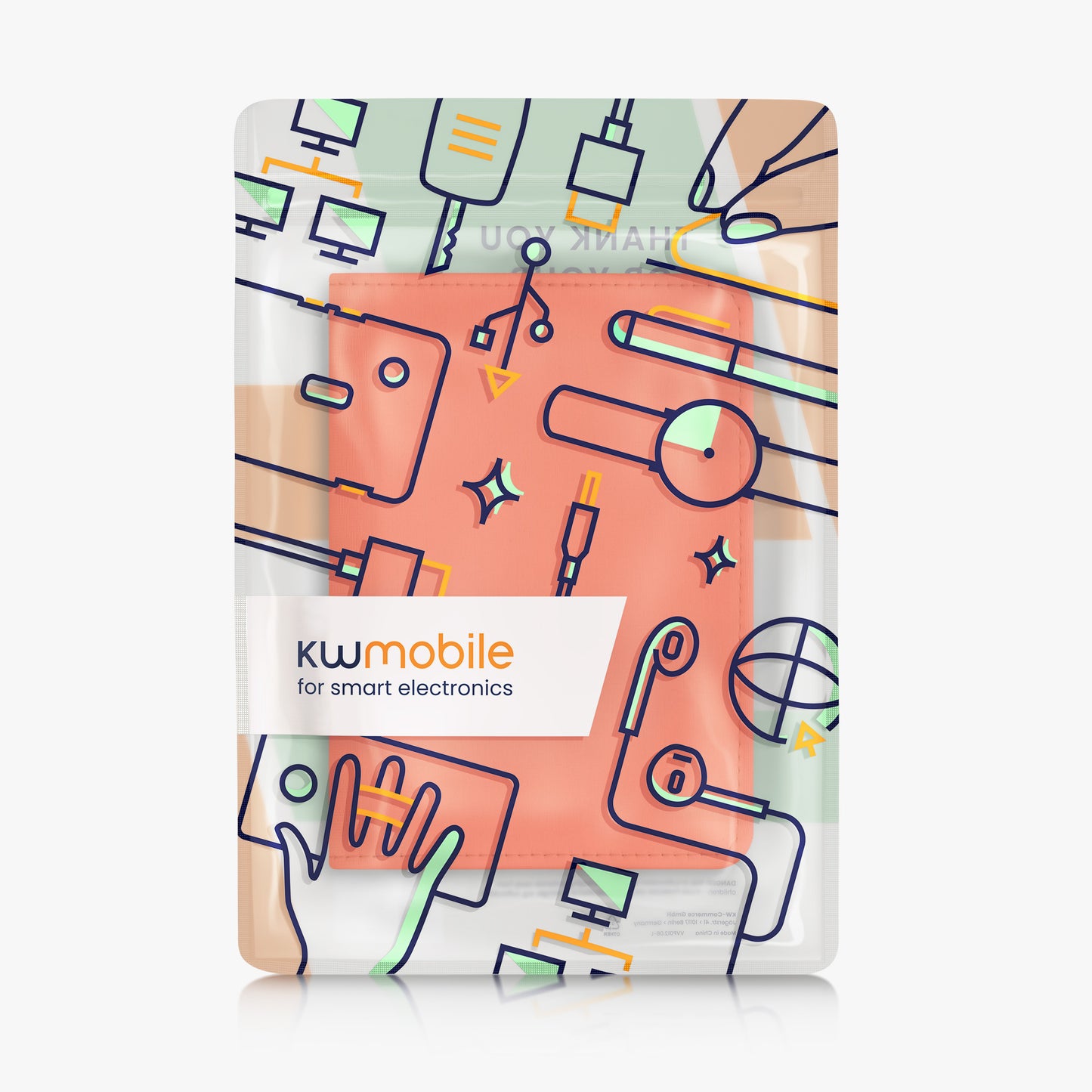 kwmobile Vehicle Registration Holder with Card Slots