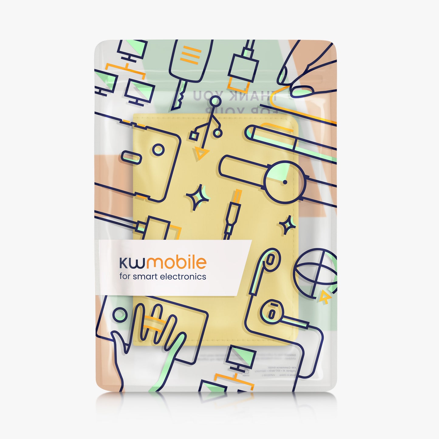 kwmobile Vehicle Registration Holder with Card Slots