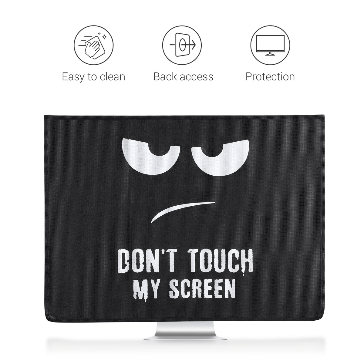 20-22" Monitor Case Don't Touch My Screen