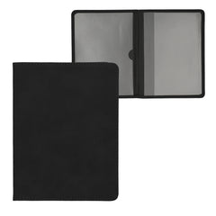 Vehicle Registration Holder for Italian Registration Document with Card Slots Nubuck Faux Leather