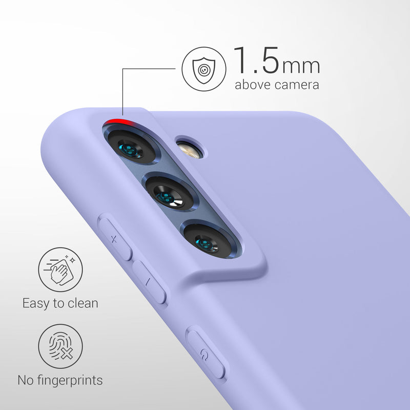 kwmobile Case for Samsung Galaxy S21 FE - Wireless Charging - Protective Cover