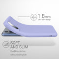 kwmobile Case for Samsung Galaxy S21 FE - Wireless Charging - Protective Cover