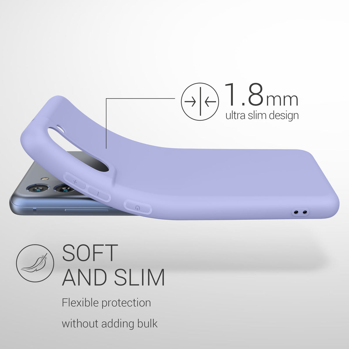 kwmobile Case for Samsung Galaxy S21 FE - Wireless Charging - Protective Cover