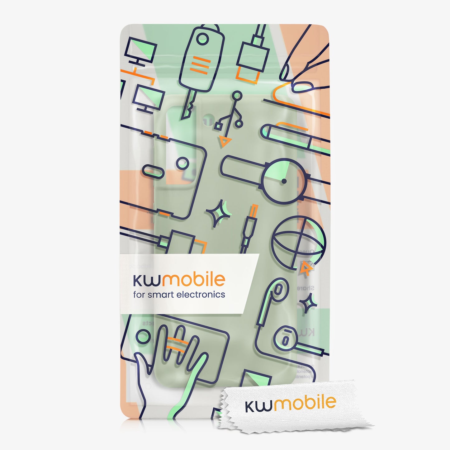 kwmobile Case for Samsung Galaxy S21 FE - Wireless Charging - Protective Cover