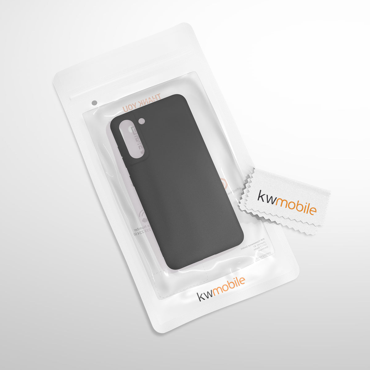 kwmobile Case for Samsung Galaxy S21 FE - Wireless Charging - Protective Cover