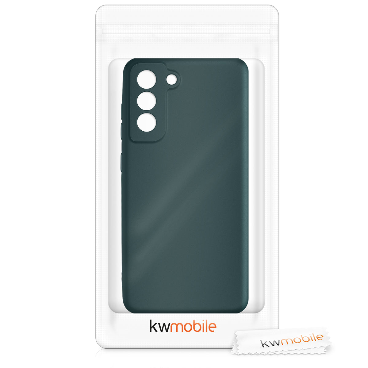 Samsung Galaxy S21 FE Phone Case Metallic Silicone