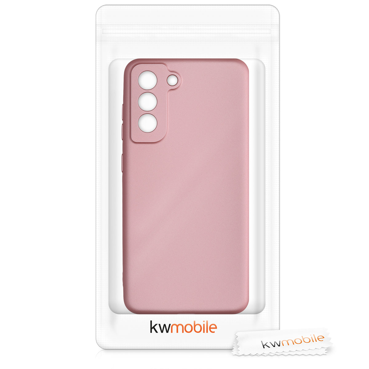 Samsung Galaxy S21 FE Phone Case Metallic Silicone