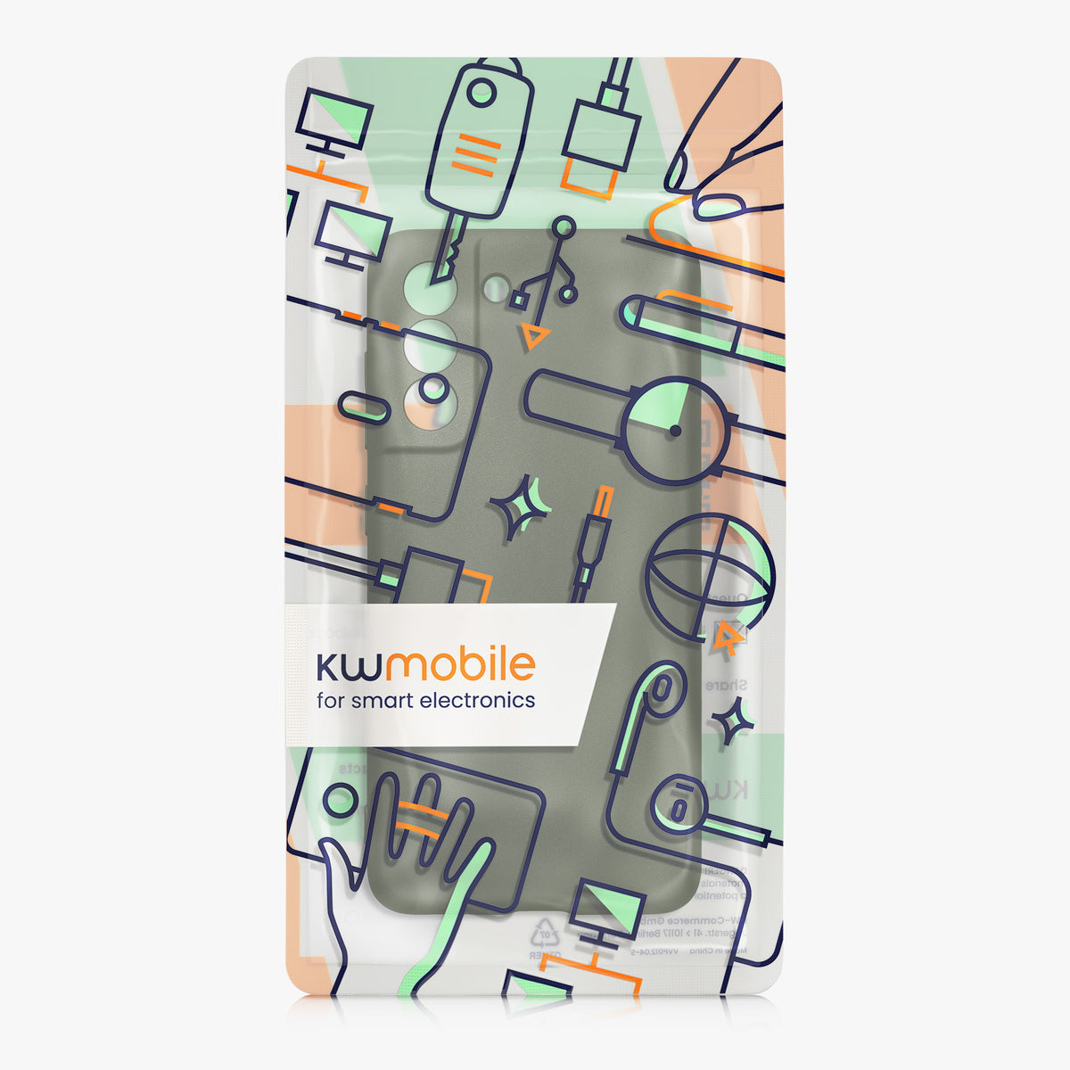 Samsung Galaxy S21 FE Phone Case Metallic Silicone