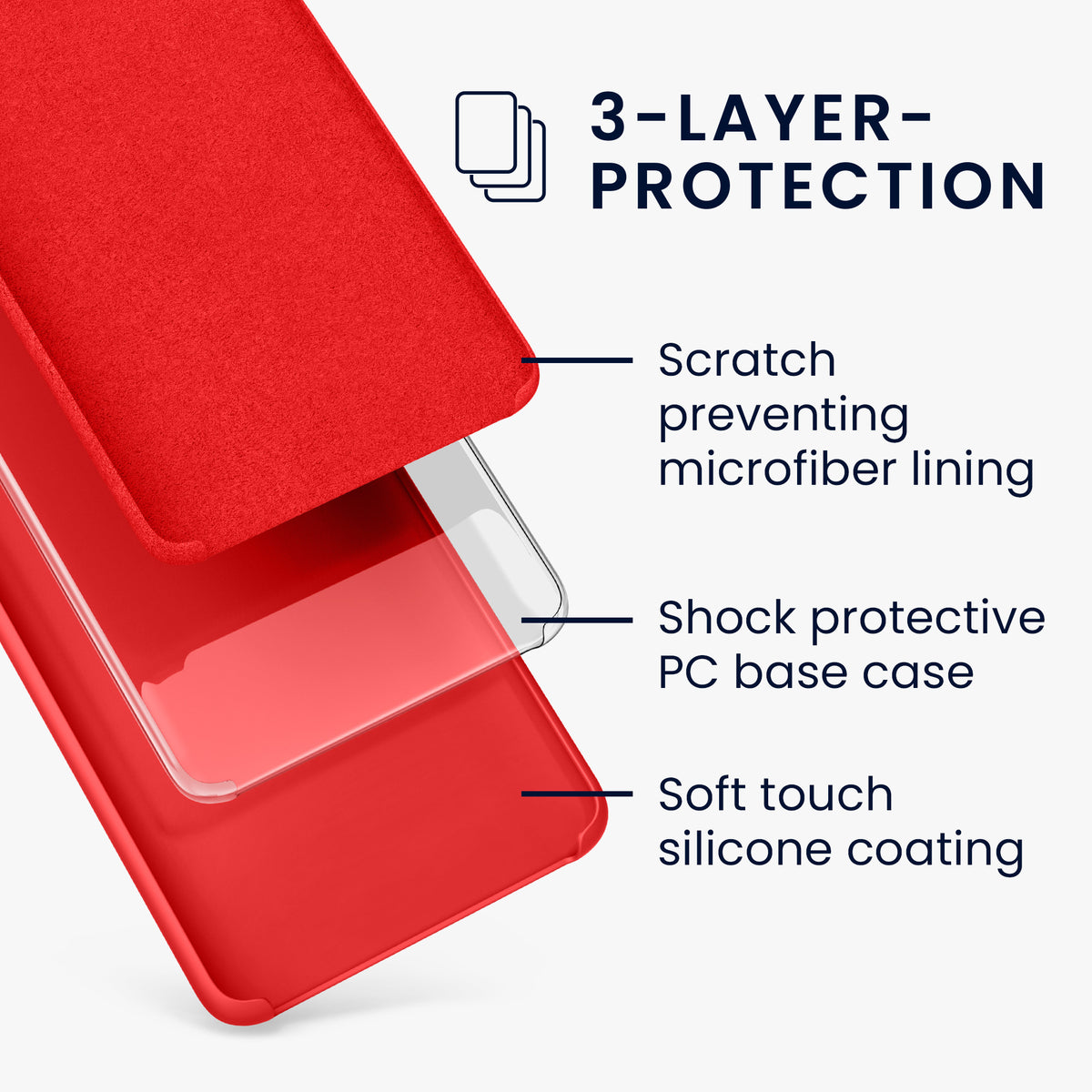 Samsung Galaxy S21 FE Silicone Phone Case