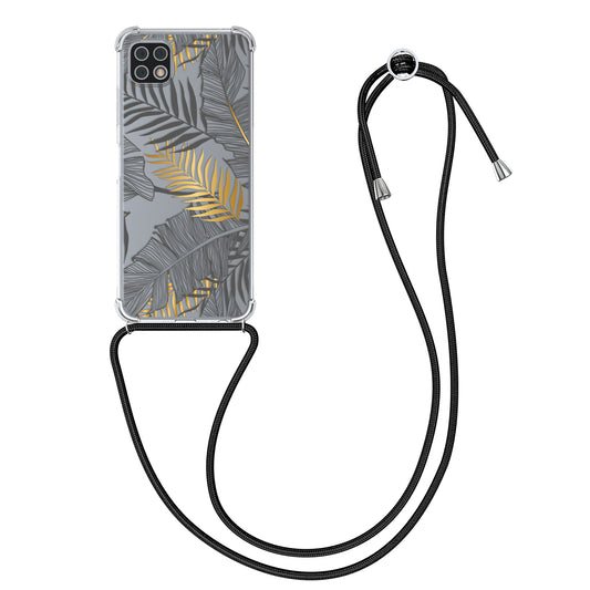 kwmobile Necklace Case compatible with Samsung Galaxy A22 5G Case