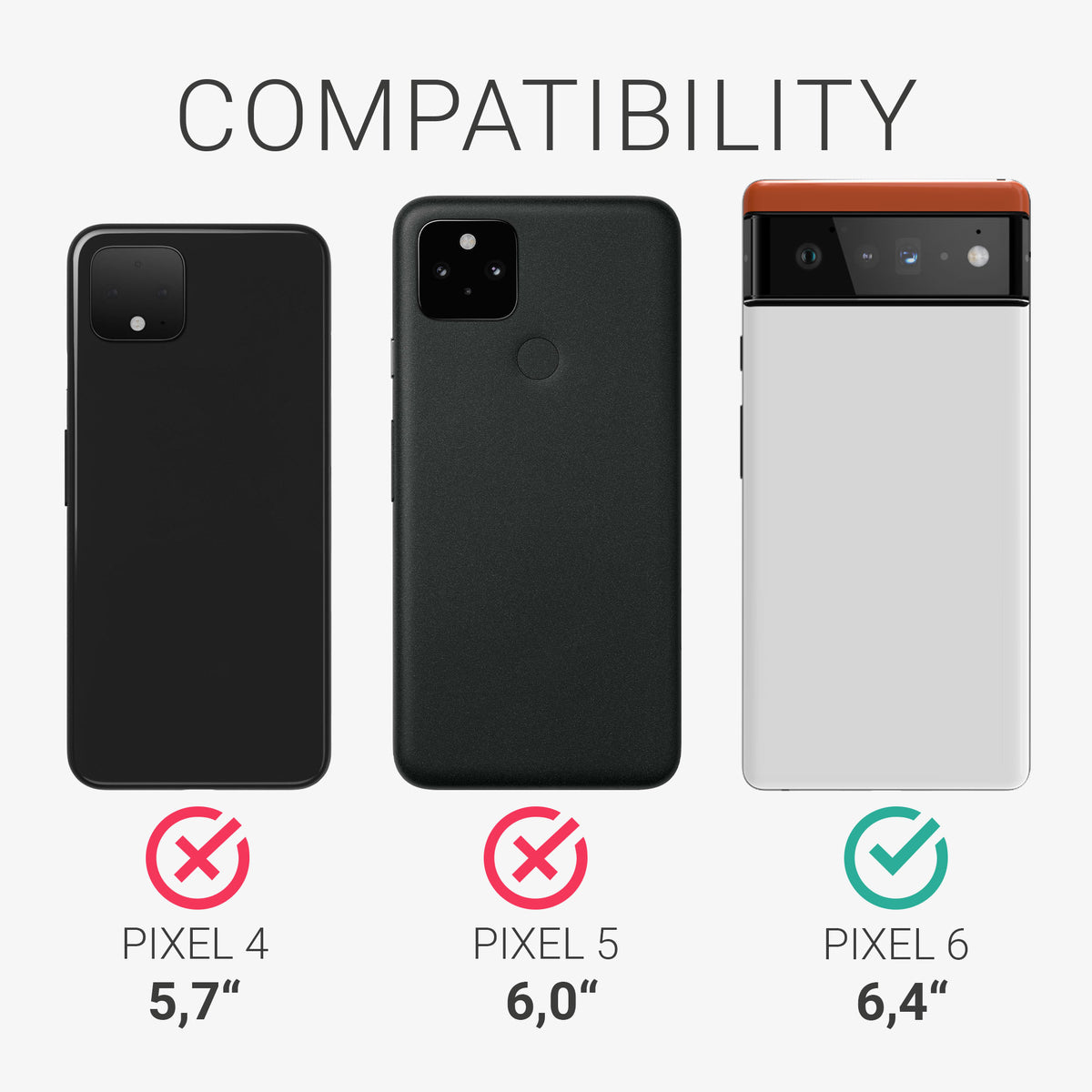 Google Pixel 6 Silicone Necklace Phone Case Clear