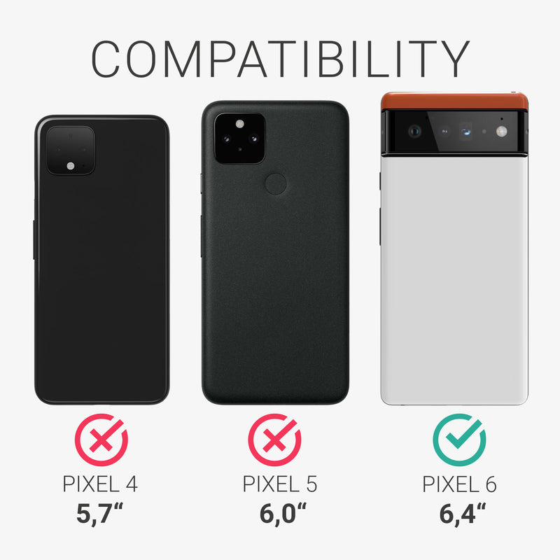 Google Pixel 6 Silicone Necklace Phone Case Clear