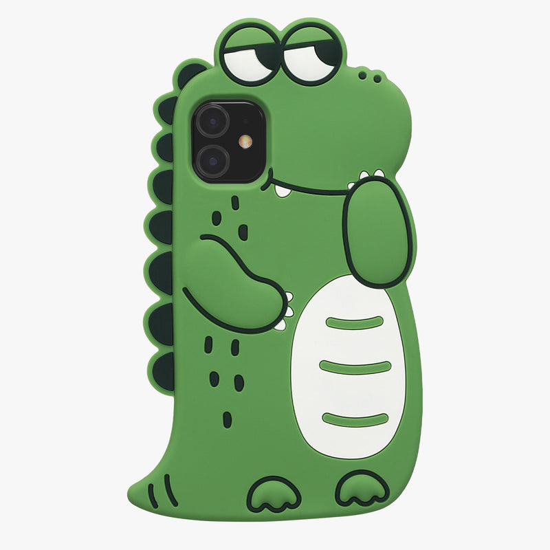 iPhone 11 Phone Case 3D Crocodile