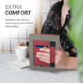 Flip Case with Hand Strap for Amazon Kindle Paperwhite Faux Leather