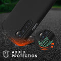 kwmobile Necklace Case Compatible with OnePlus Nord Cover - Case with Lanyard - Silicone Protective Cover