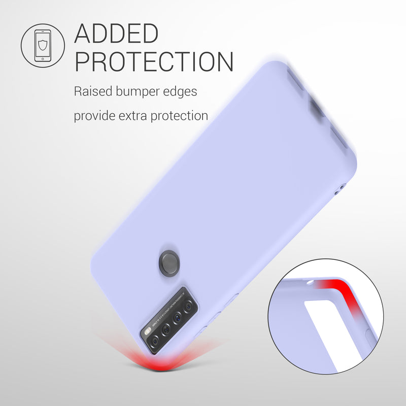 kwmobile Case for TCL 20 SE - Wireless Charging - Protective Cover
