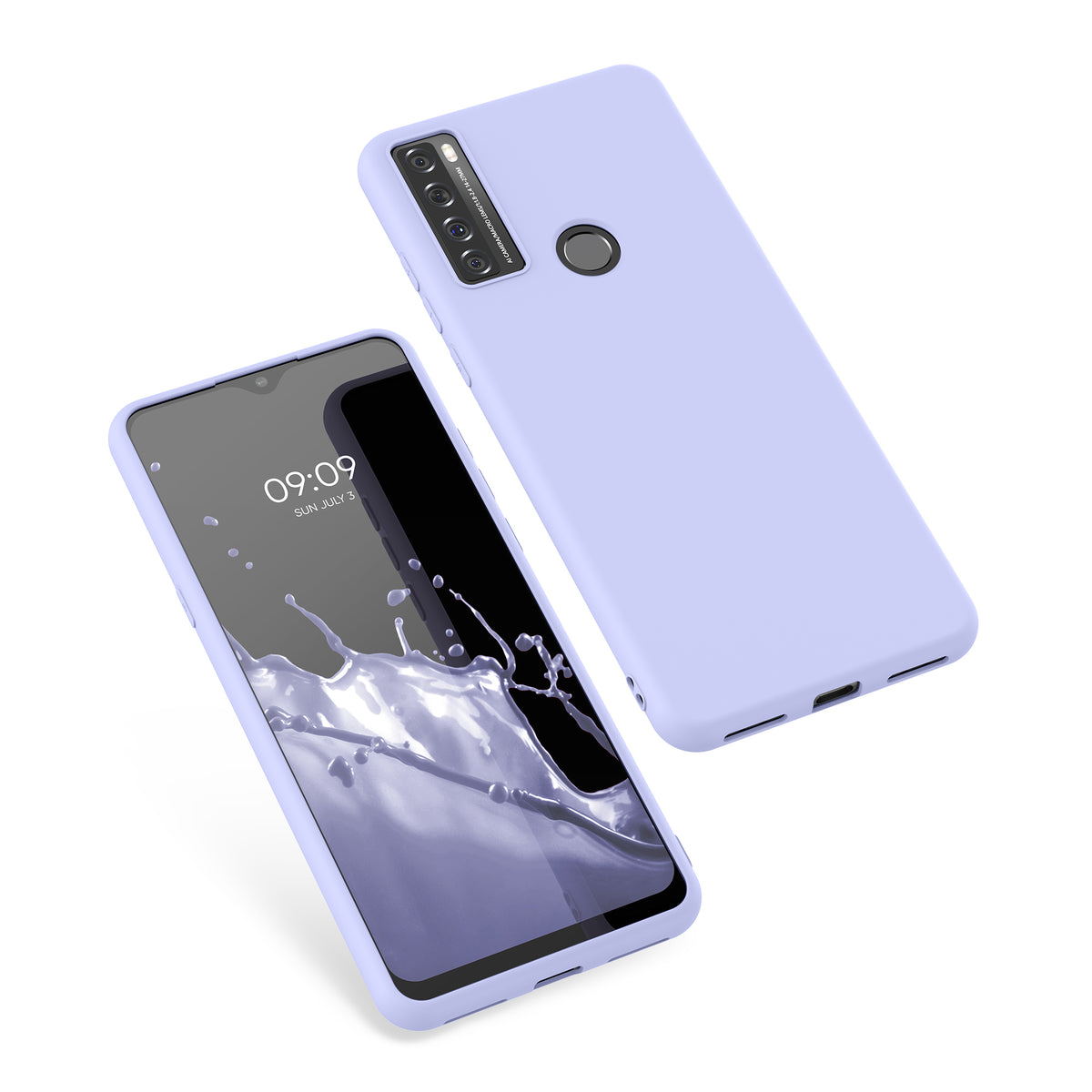 kwmobile Case for TCL 20 SE - Wireless Charging - Protective Cover