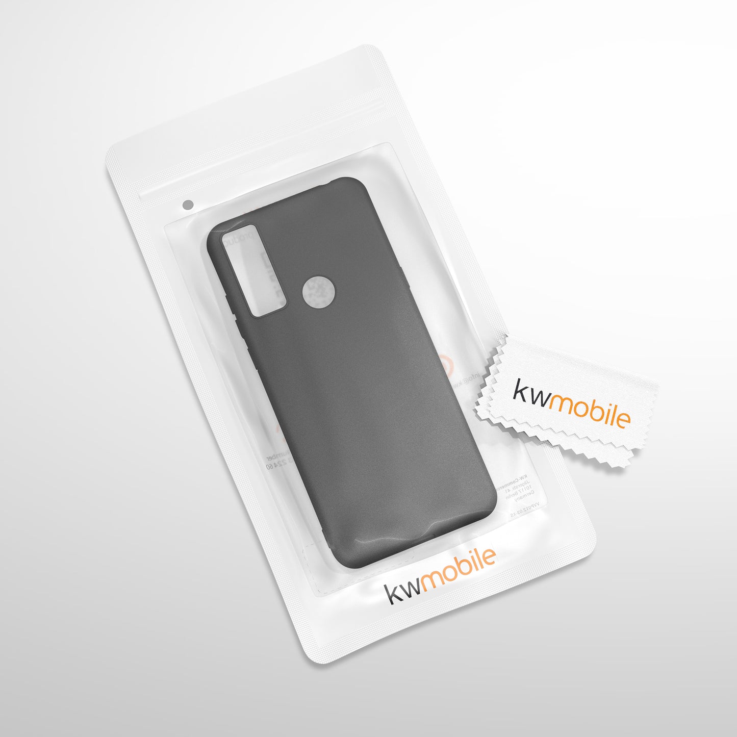 kwmobile Case for TCL 20 SE - Wireless Charging - Protective Cover