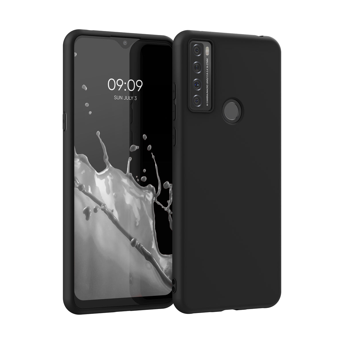 kwmobile Case for TCL 20 SE - Wireless Charging - Protective Cover