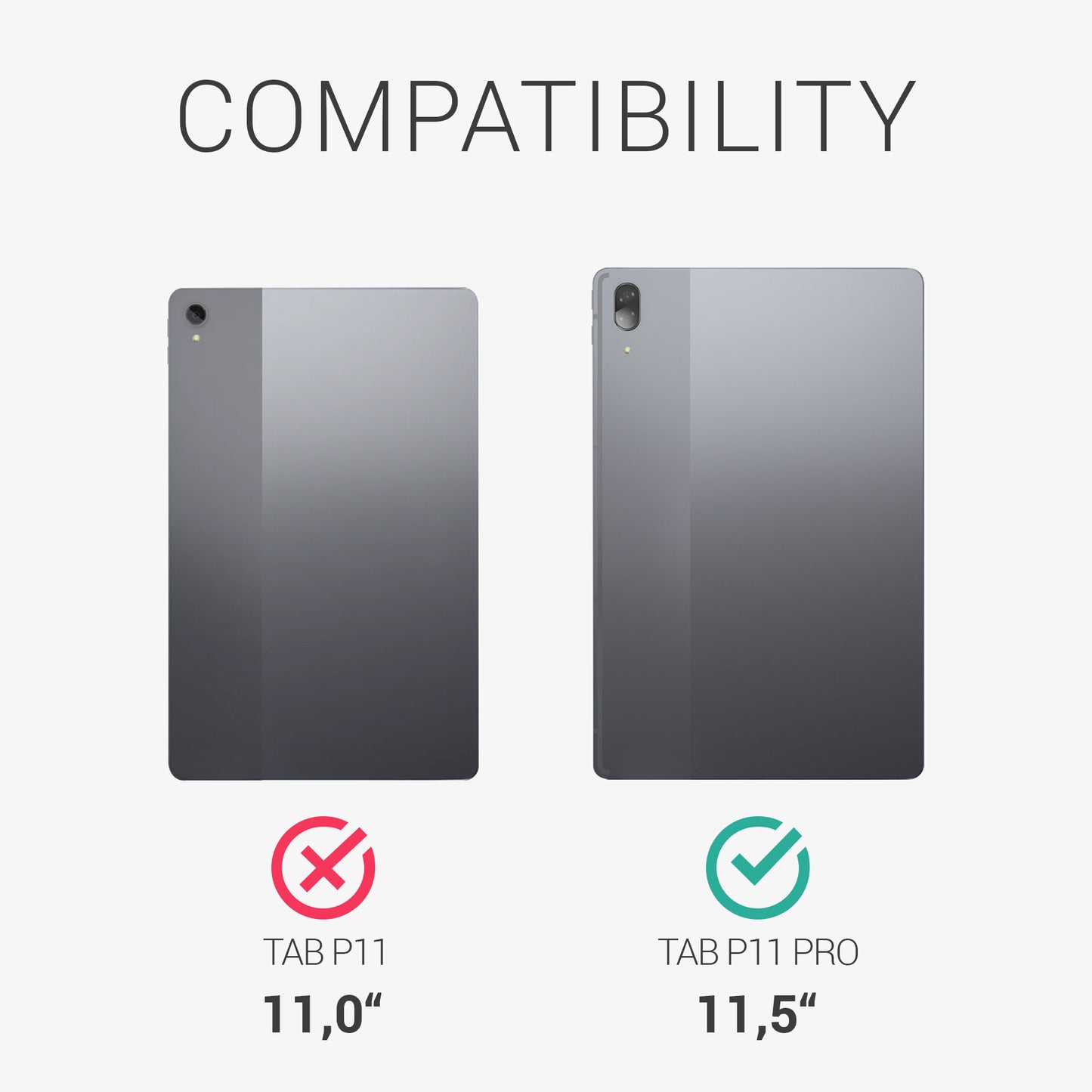 Case compatible with Lenovo Tab P11 Pro