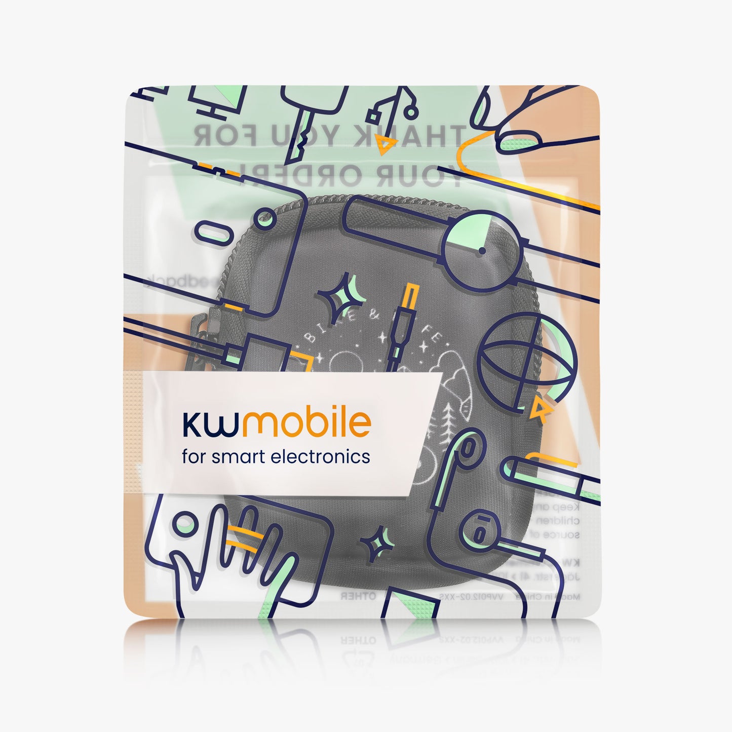 kwmobile Bag compatible with Bosch Kiox / Kiox 300 - Bike GPS Cover
