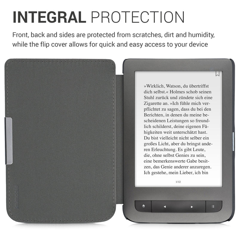 eReader Case for Pocketbook Touch Lux 3/Basic Lux/Basic Touch 2 with Auto Sleep