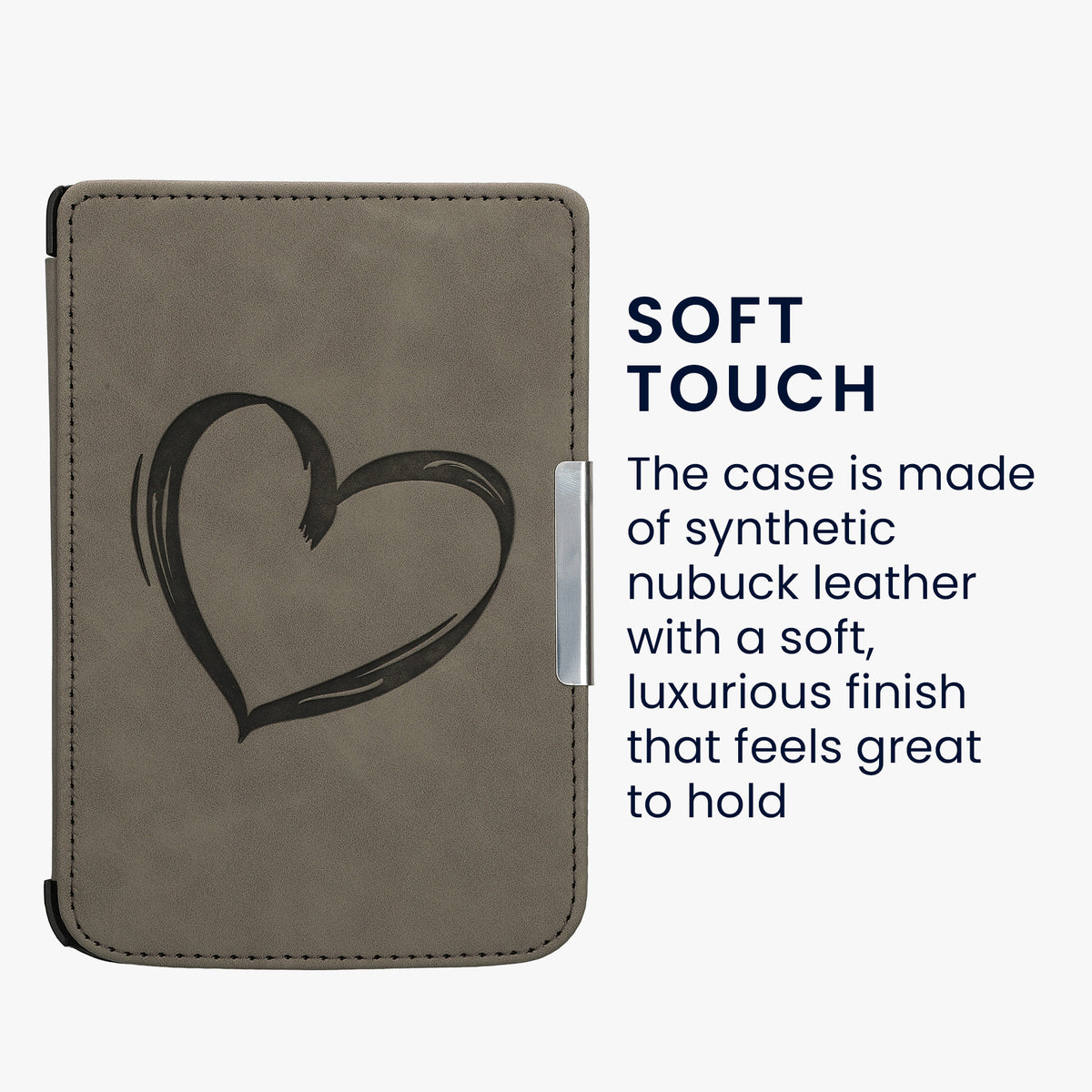 eReader Case for Pocketbook Touch Lux 3/Basic Lux/Basic Touch 2 with Auto Sleep