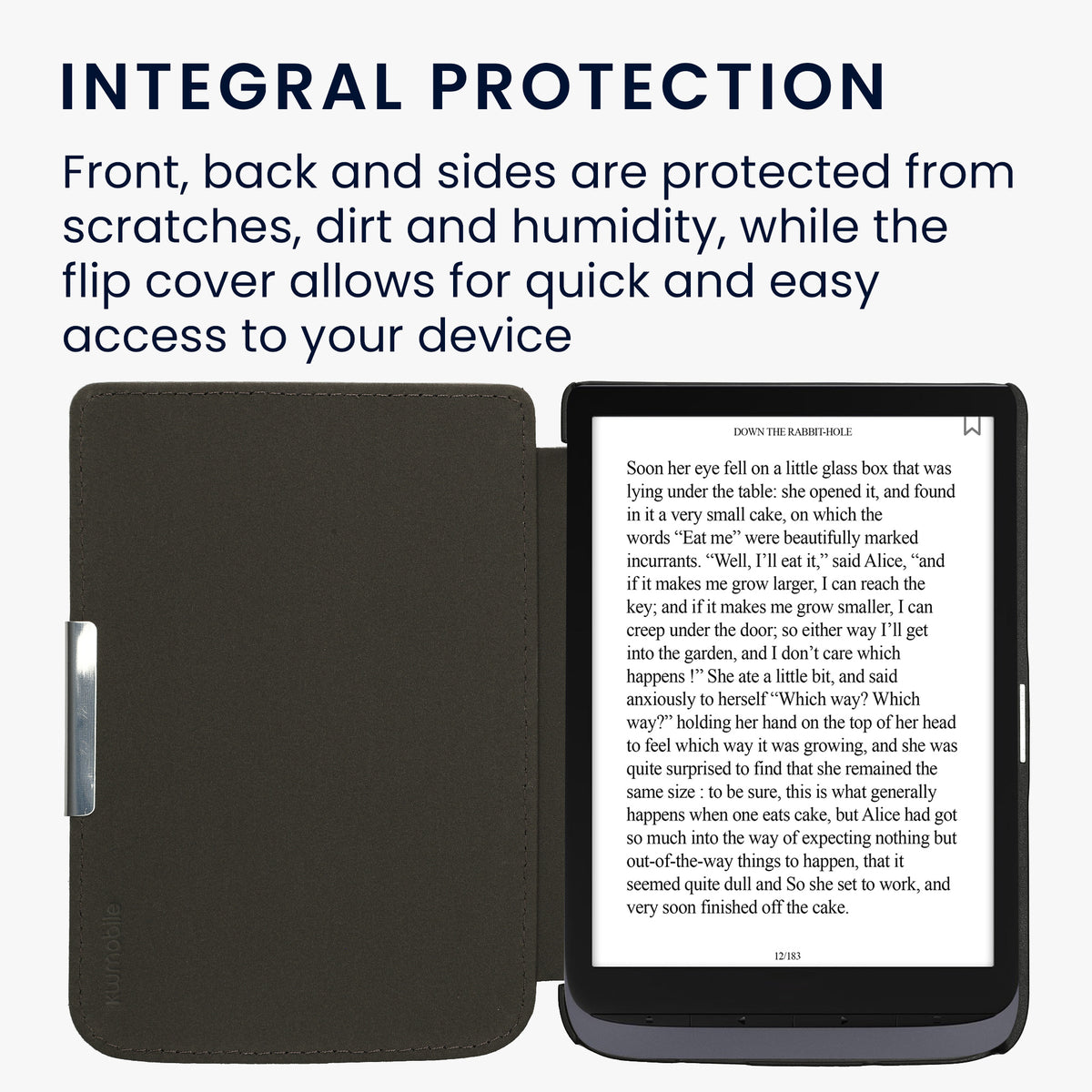 eReader Case for Pocketbook Touch Lux 3/Basic Lux/Basic Touch 2 with Auto Sleep