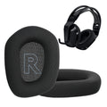 kwmobile 2x Velours Ohr Polster für Logitech G733 Ohrpolster - Ersatz Ohrpolster - Kopfhörer Ersatzteile - Kopfhörer Ersatzpolster für Over Ear Headphones Schwarz  