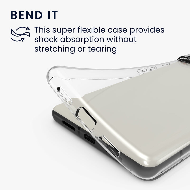 Google Pixel 6 Pro Silicone Phone Case Clear