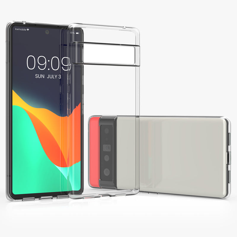 Google Pixel 6 Pro Silicone Phone Case Clear