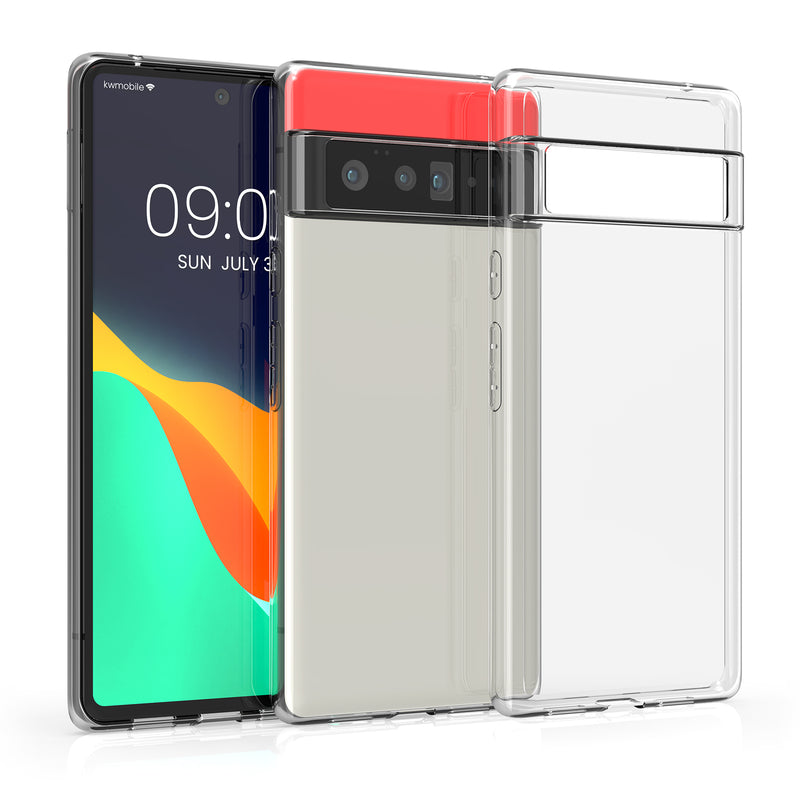 Google Pixel 6 Pro Silicone Phone Case Clear