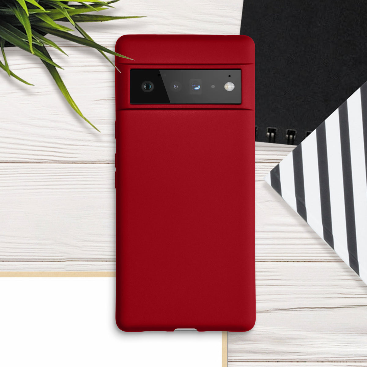 kwmobile Phone Case for Google Pixel 6 Pro - Shimmering Silicone Case - Protective Cover