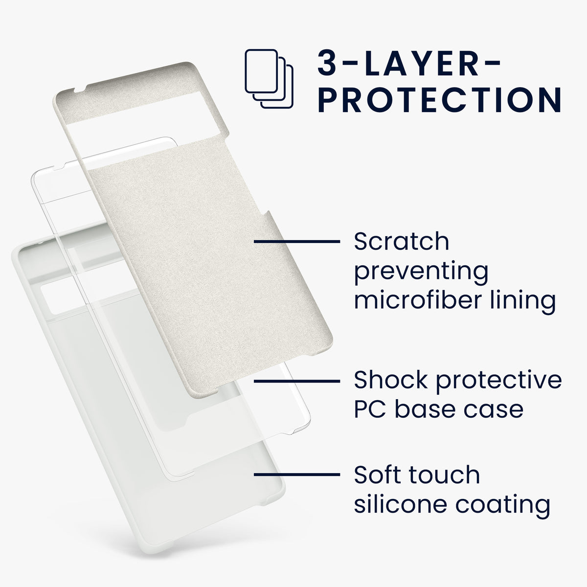 Google Pixel 6 Pro Silicone Phone Case Matte
