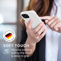 kwmobile Phone Case for iPhone 13 mini Case, for iPhone 13 mini Cover - Silicone Case - Wireless Charging